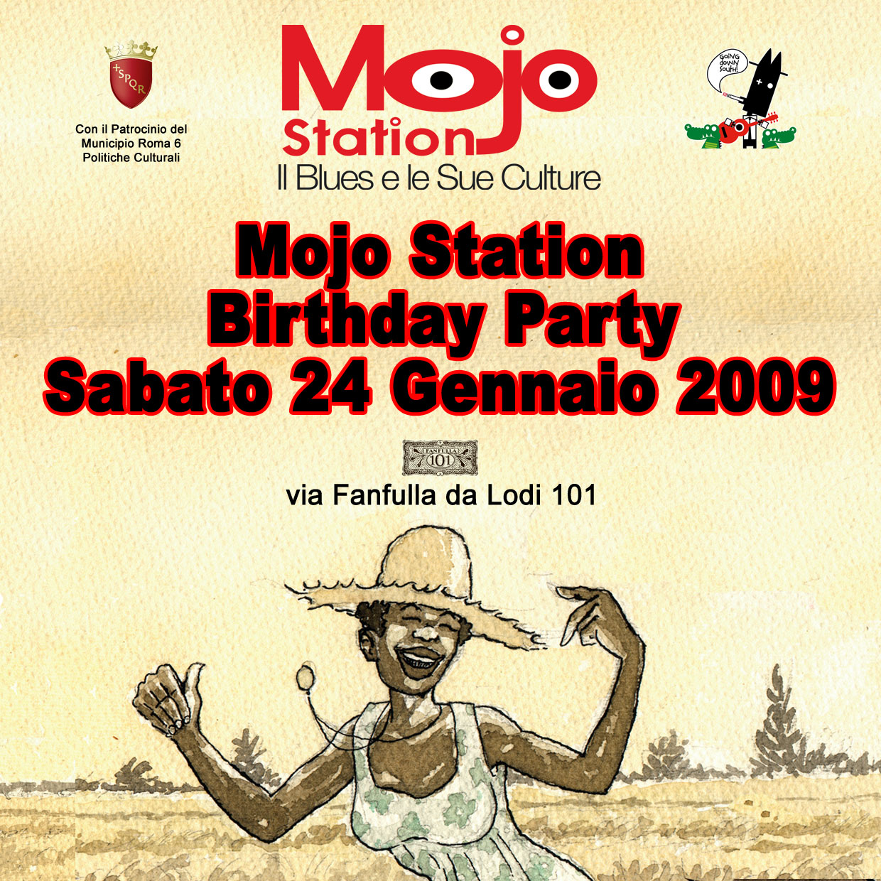 Mojo Station BDay Party - locandina